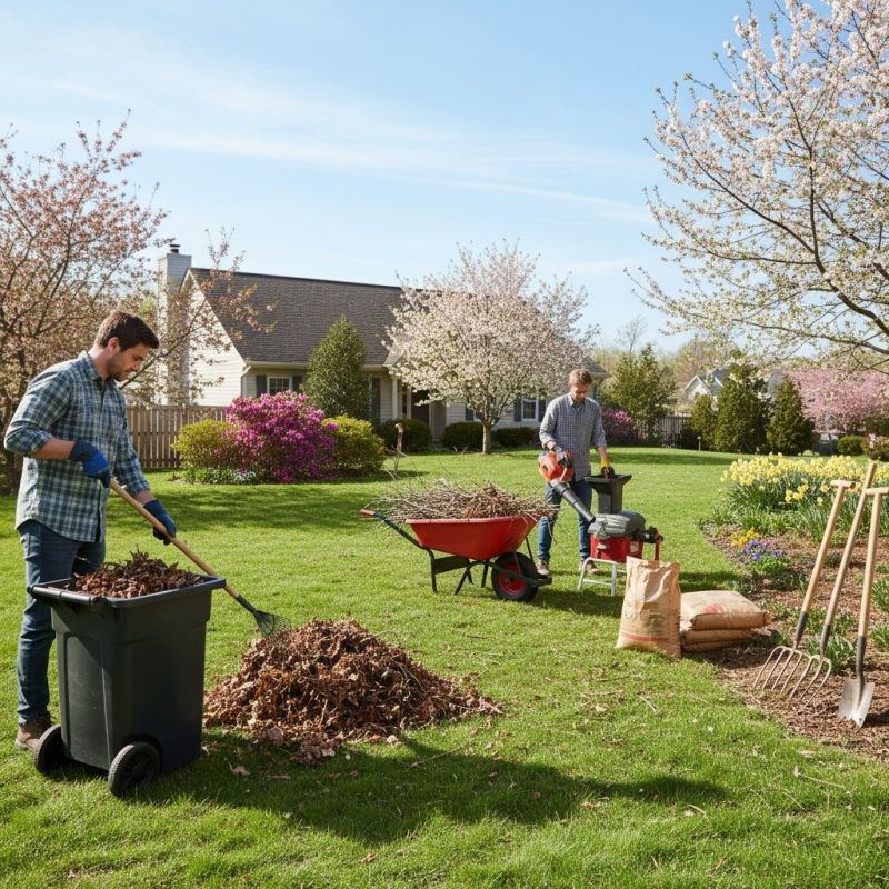 Local Landscaping And Gardening pros at work